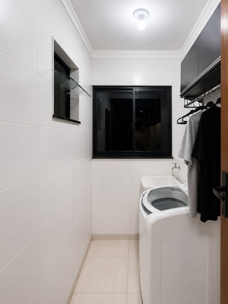 Banheiro do apartamento à venda no Leporace I — acabamento de qualidade