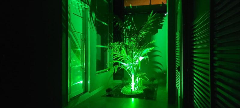 Suíte principal com closet e claraboia — casa no Parque Moema